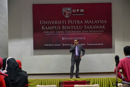 Encik Fairul Desa telah dijemput khas daripada Lembaga Penduduk dan Pembangunan Keluarga Negara (LPPKN) Negeri Sarawak
