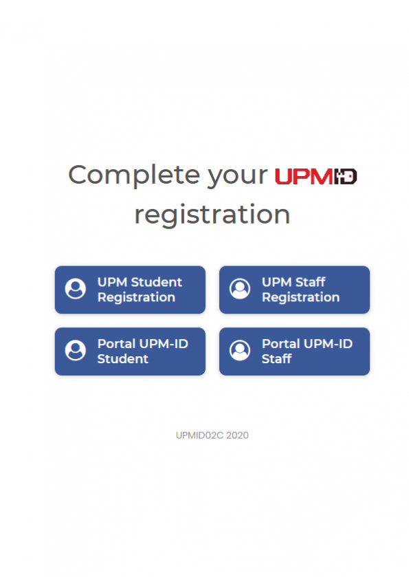 PENDAFTARAN UPM-ID