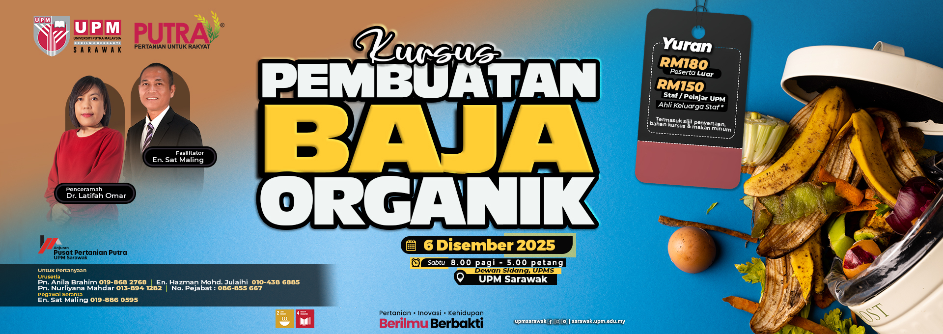 KURSUS PEMBUATAN BAJA ORGANIK